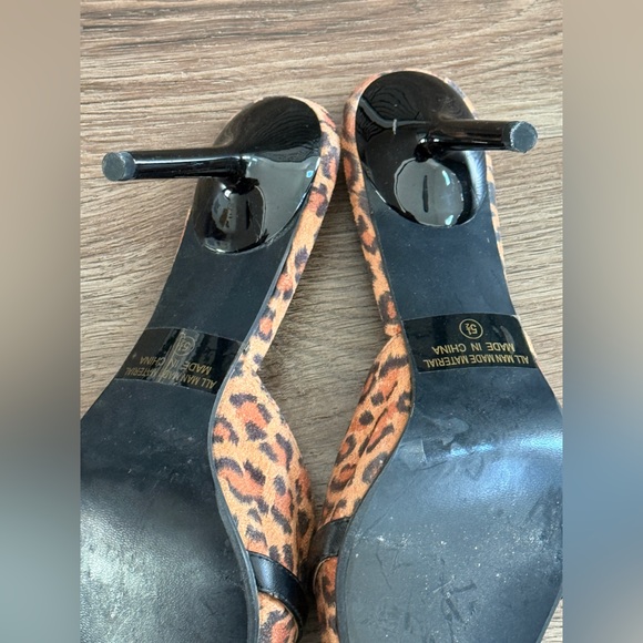 Summer Rio Animal Patterned Heels - Picture 10 of 11